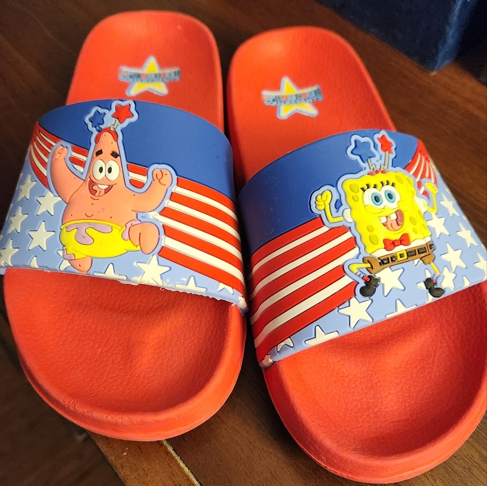 Kids SpongeBob Slide/Slippers
